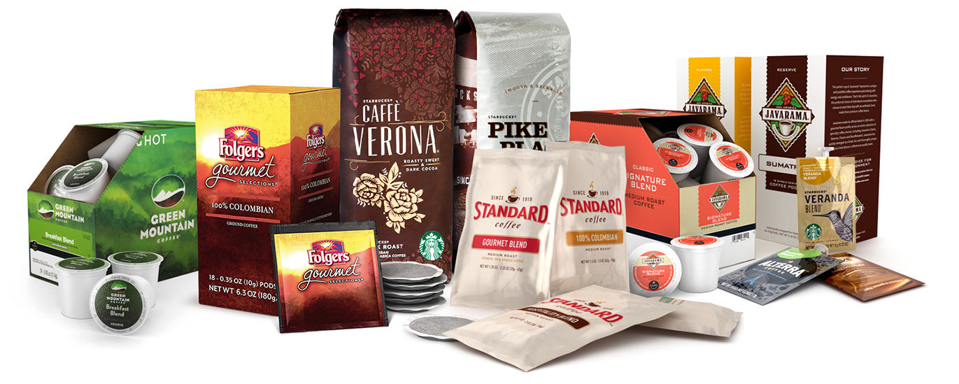 A Comprehensive Assortment of Coffee Products